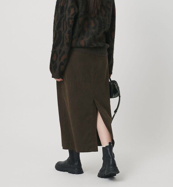 BEAUTY&YOUTH UNITED ARROWS「スエードライク Iラインスカート」|スカート|