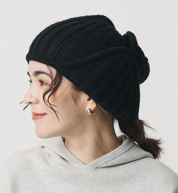 BEAUTY&YOUTH UNITED ARROWS「2WAY イヤー ニットキャップ 」|ニット帽|