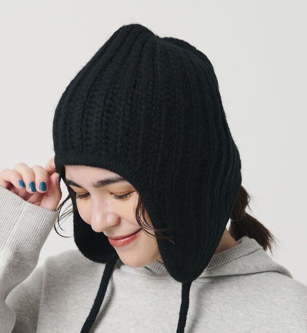 BEAUTY&YOUTH UNITED ARROWS「2WAY イヤー ニットキャップ 」|ニット帽|