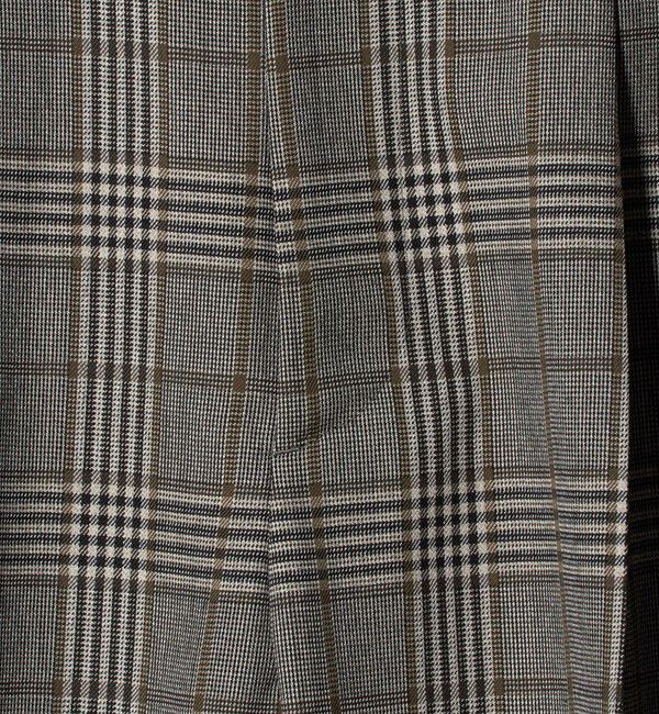 STEVEN ALAN「＜Steven Alan＞メランジ タック ワイド パンツ」|スラックス|