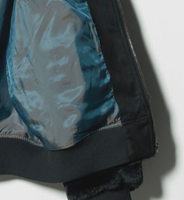 MONKEY TIME「ファーライク ミリタリー ブルゾン」|その他|