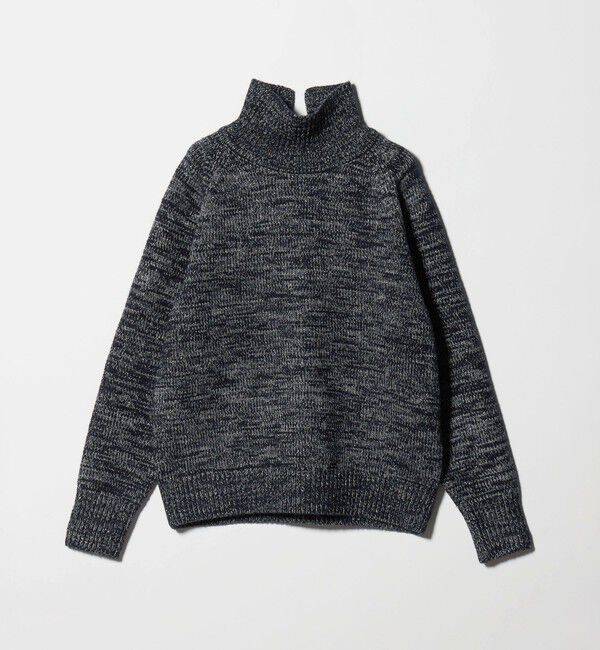 BEAUTY&YOUTH UNITED ARROWS「ミックスカラー ラメ タートルネック ニットプルオーバー」|ニット・セーター|