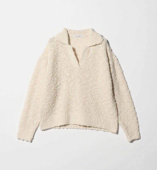 BEAUTY&YOUTH UNITED ARROWS「スラブヤーン スキッパー ニットプルオーバー」|ニット・セーター|