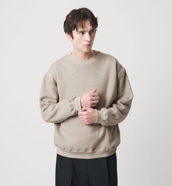 BEAUTY&YOUTH UNITED ARROWS「 ヘザード クルーネック スウェット」|Tシャツ・カットソー|