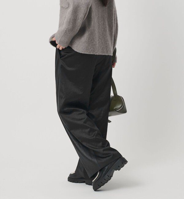 BEAUTY&YOUTH UNITED ARROWS「ポリエステル ２トーンサテン ドロストパンツ ウォッシャブル」|その他|