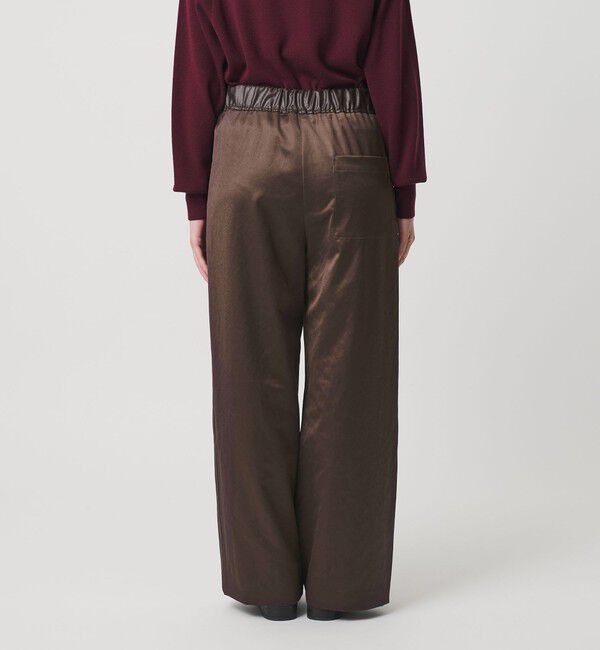 BEAUTY&YOUTH UNITED ARROWS「ポリエステル ２トーンサテン ドロストパンツ ウォッシャブル」|その他|