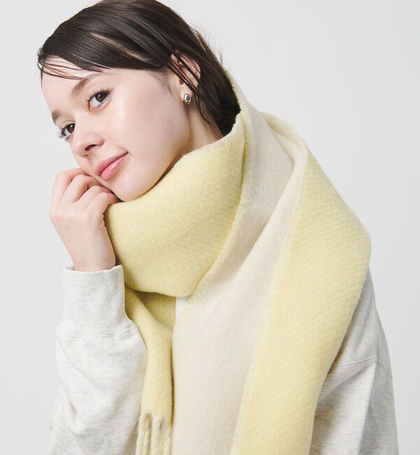 BEAUTY&YOUTH UNITED ARROWS「リバーシブル ソフト マフラー」|マフラー|