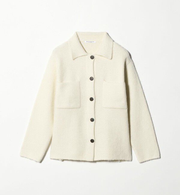 BEAUTY&YOUTH UNITED ARROWS「チャイニーズラクーンブレンド ポケット シャツカーディガン」|カーディガン|