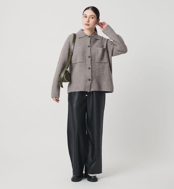 BEAUTY&YOUTH UNITED ARROWS「チャイニーズラクーンブレンド ポケット シャツカーディガン」|カーディガン|