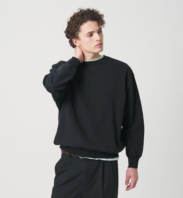 BEAUTY&YOUTH UNITED ARROWS「ピーチスキン ダメージ クルーネック スウェット」|スウェット・ジャージ|