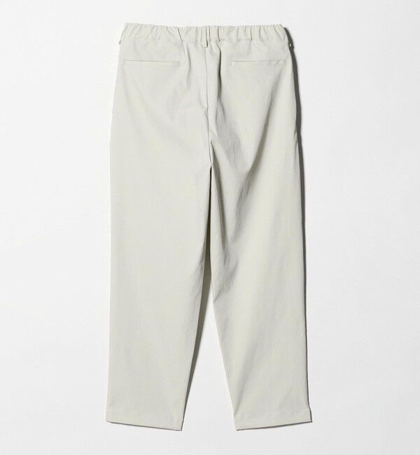 BEAUTY&YOUTH UNITED ARROWS「TASLAN 1P イージー テーパード パンツ NO.7 吸水速乾機能付き」|チノ|