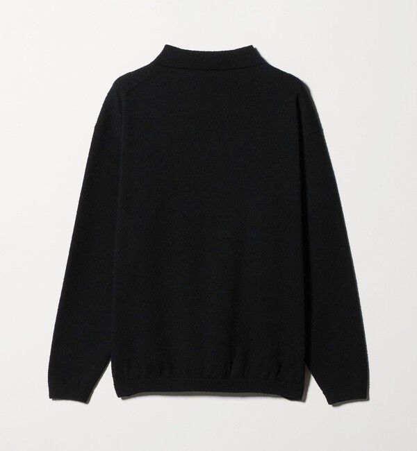 BEAUTY&YOUTH UNITED ARROWS「クリンプ コットン ポロ スキッパー ニット」|ニット・セーター|