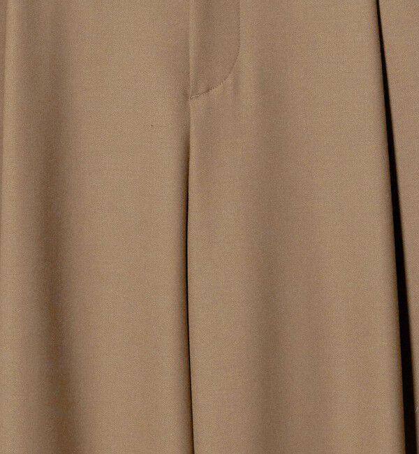 BEAUTY&YOUTH UNITED ARROWS「ウールブレンド ツイルバックゴムパンツ 2 ウォッシャブル」|スラックス|