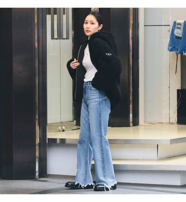 Demi-Luxe BEAMS 「【WEB限定】TATRAS / IPAMA ボア フードジャケット」|ブルゾン・スタジャン|