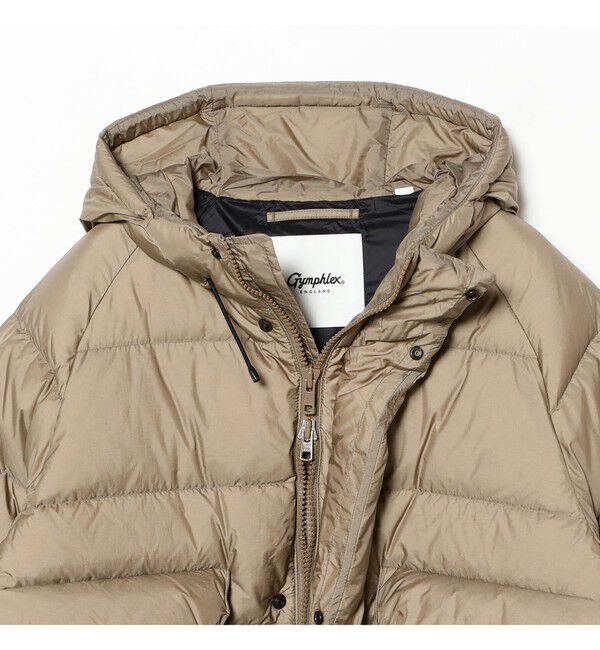 Ray BEAMS 「Gymphlex / フード ダウン ジャケット」|ダウン|