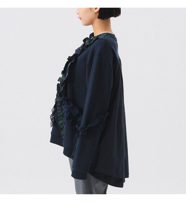 BEAMSBOY「【別注】TORI-TO / リボン スウェット シャツ」|スウェット・ジャージ|