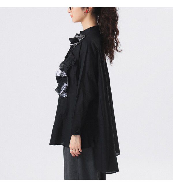 BEAMSBOY「【別注】TORI-TO / リボン シャツ」|シャツ・ブラウス|