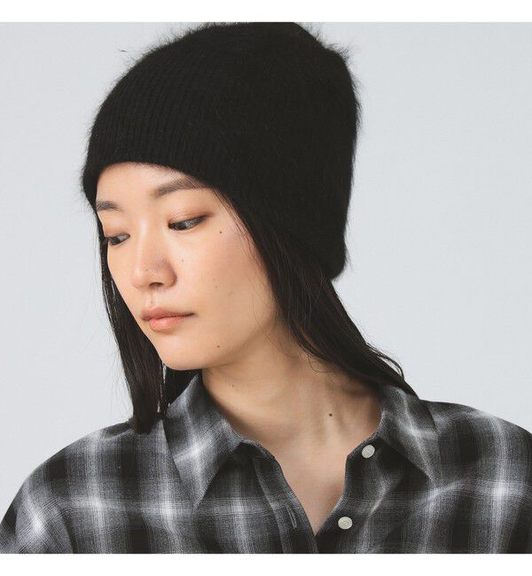 Ray BEAMS 「アンゴラ混 ビーニー」|その他|