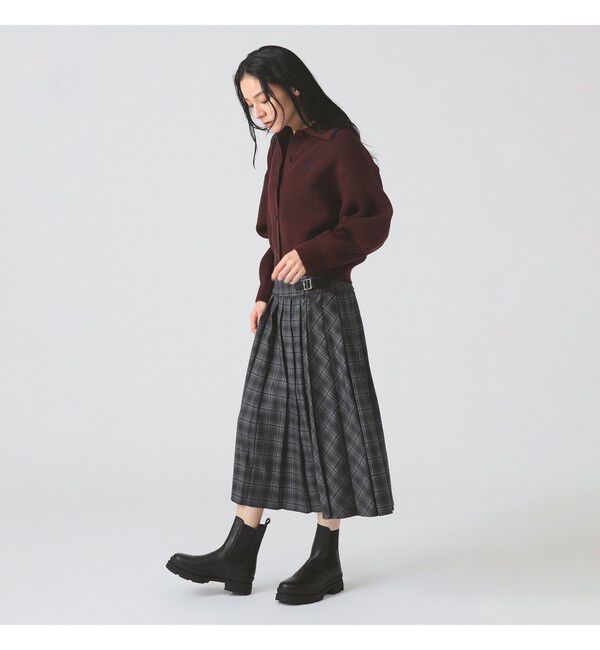 Ray BEAMS 「【別注】FRED PERRY / Tipped Collar Cardigan」|ニット・セーター|