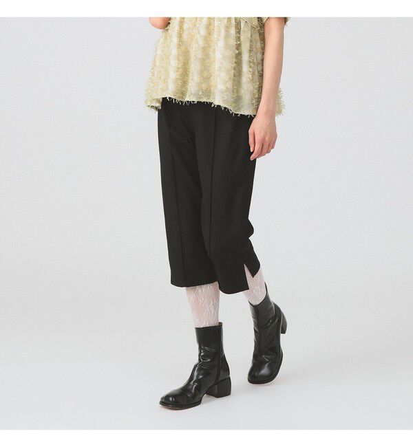 Ray BEAMS 「ストレッチ カプリ パンツ」|チノ|