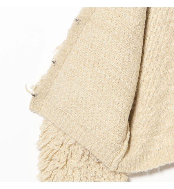 Ray BEAMS 「ミックス ループ編み ニット ジャケット」|ニット・セーター|