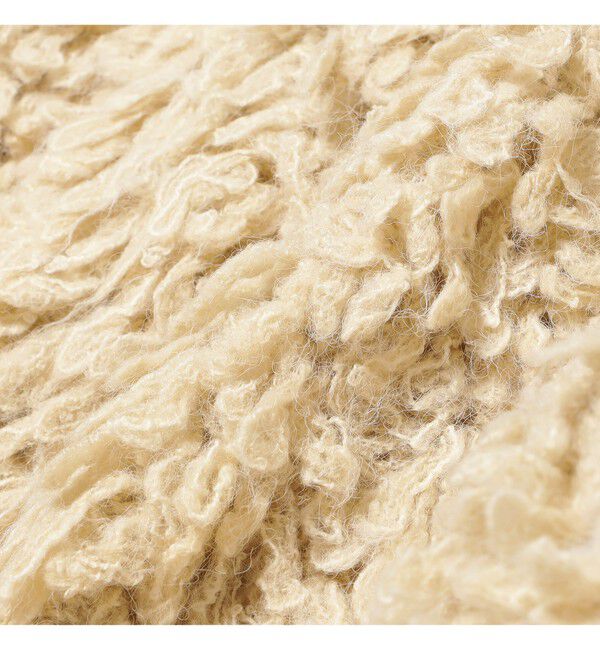 Ray BEAMS 「ミックス ループ編み ニット ジャケット」|ニット・セーター|