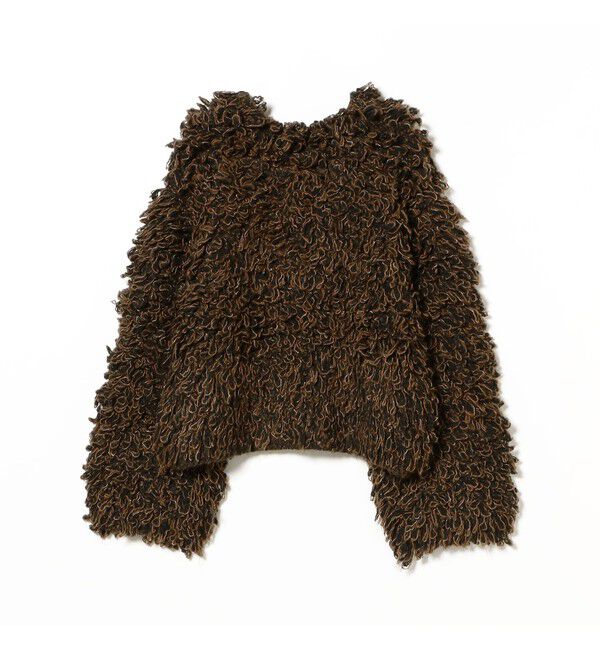 Ray BEAMS 「ミックス ループ編み ニット ジャケット」|ニット・セーター|