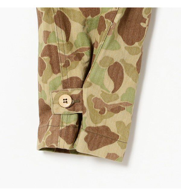 BEAMSBOY「【別注】BUZZ RICKSON'S / ヘリンボーン カモ パンツ」|チノ|