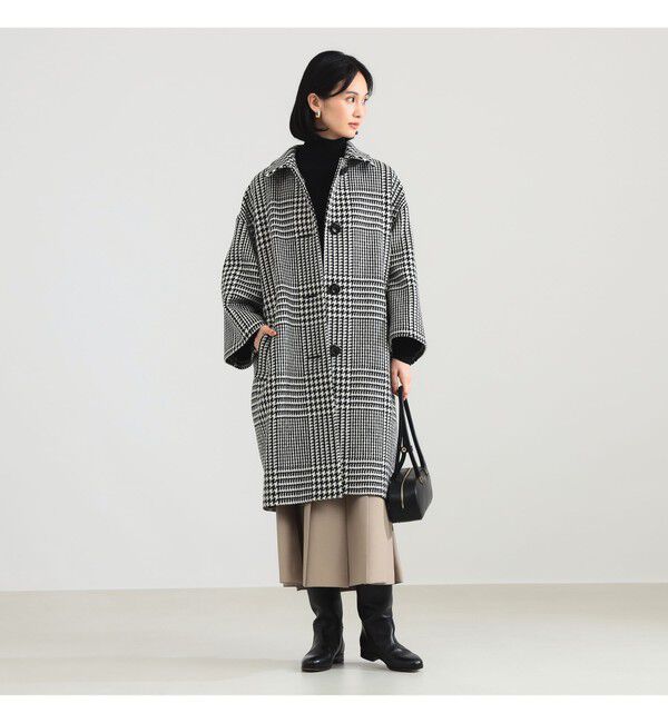 Demi-Luxe BEAMS 「MACKINTOSH / COLIIN グレンチェック コート」|ダッフルコート|
