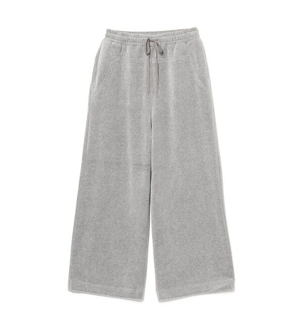 Ray BEAMS 「ベロア ワイド スウェット パンツ」|その他|