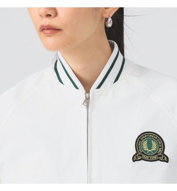 Ray BEAMS 「【別注】FRED PERRY / Tennis Bomber Jacket」|ブルゾン・スタジャン|