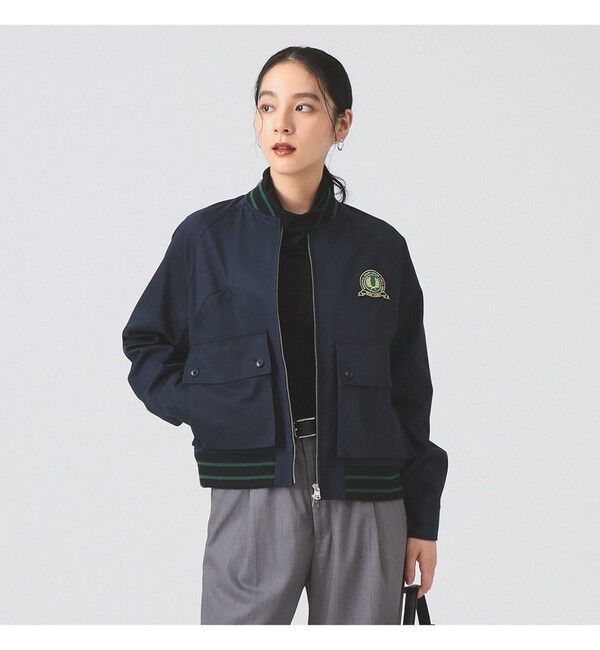 Ray BEAMS 「【別注】FRED PERRY / Tennis Bomber Jacket」|ブルゾン・スタジャン|