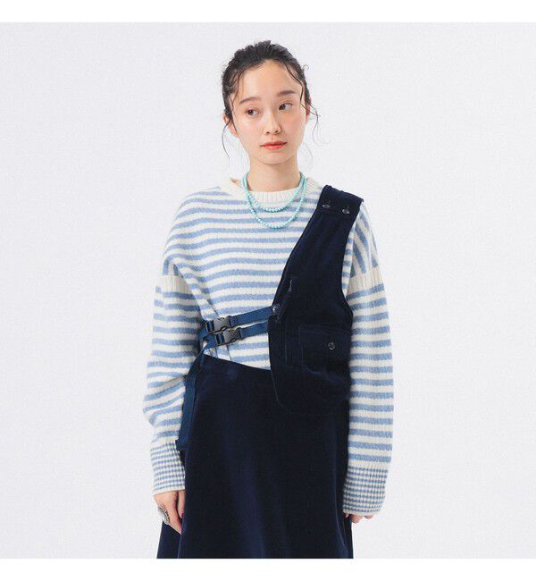 BEAMSBOY「【別注】ENGINEERED GARMENTS / ワンショルダー ベスト」|ベスト・ジレ|