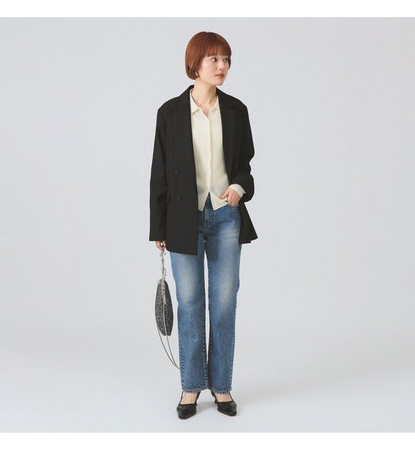 Ray BEAMS 「4ボタン ダブル テーラード ジャケット」|ダッフルコート|