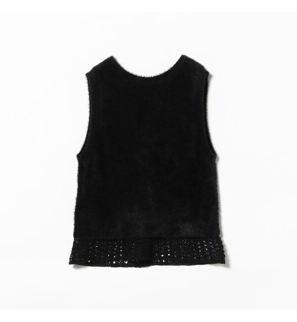 Ray BEAMS 「シャギー メッシュ ベスト」|ベスト・ジレ|