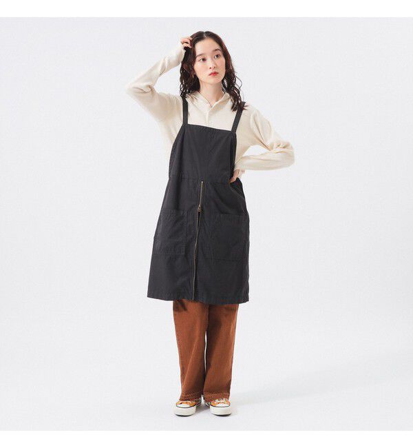 BEAMSBOY「ワーク エプロン ワンピース」|ワンピース|