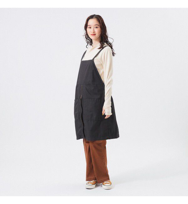 BEAMSBOY「ワーク エプロン ワンピース」|ワンピース|