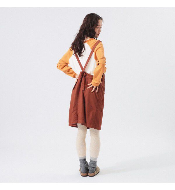 BEAMSBOY「ワーク エプロン ワンピース」|ワンピース|