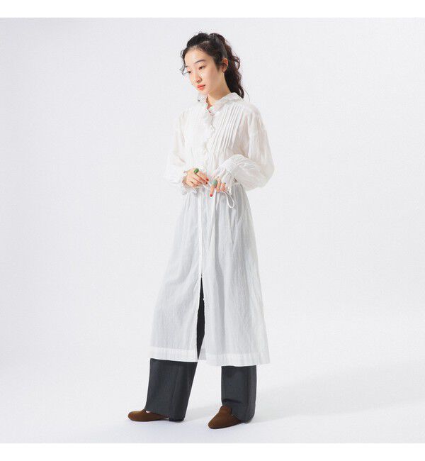 BEAMSBOY「ユーロ ヴィンテージ フリル ワンピース」|ワンピース|