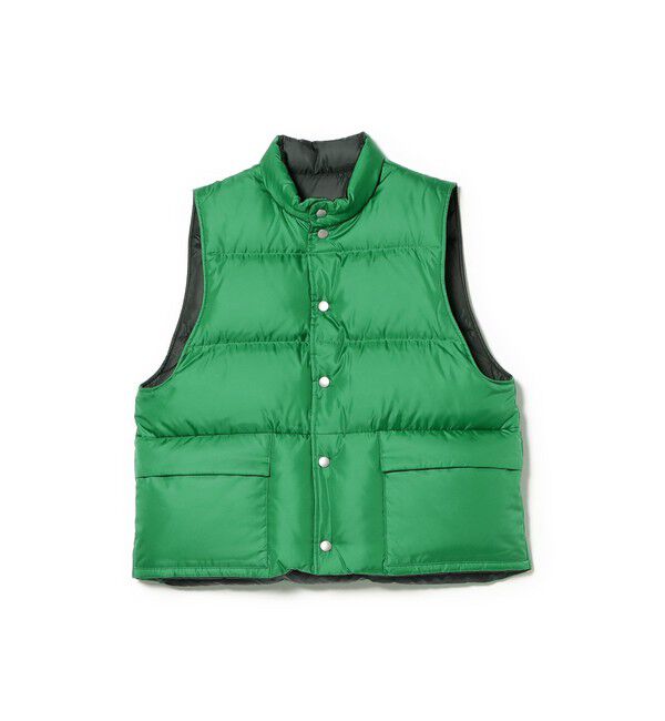 BEAMSBOY「リバーシブル ダウン ベスト」|ベスト・ジレ|