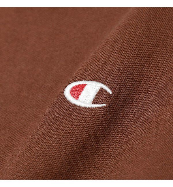 BEAMSBOY「【別注】Champion / エルボーパッチ Tシャツ」|Tシャツ・カットソー|