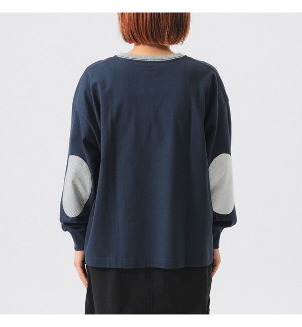 BEAMSBOY「【別注】Champion / エルボーパッチ Tシャツ」|Tシャツ・カットソー|