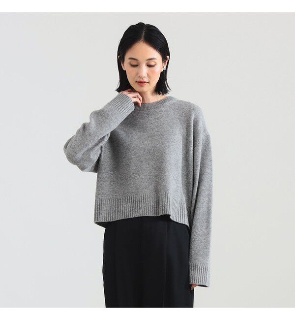 Demi-Luxe BEAMS 「7ゲージ ウール クルーネック プルオーバー」|ニット・セーター|