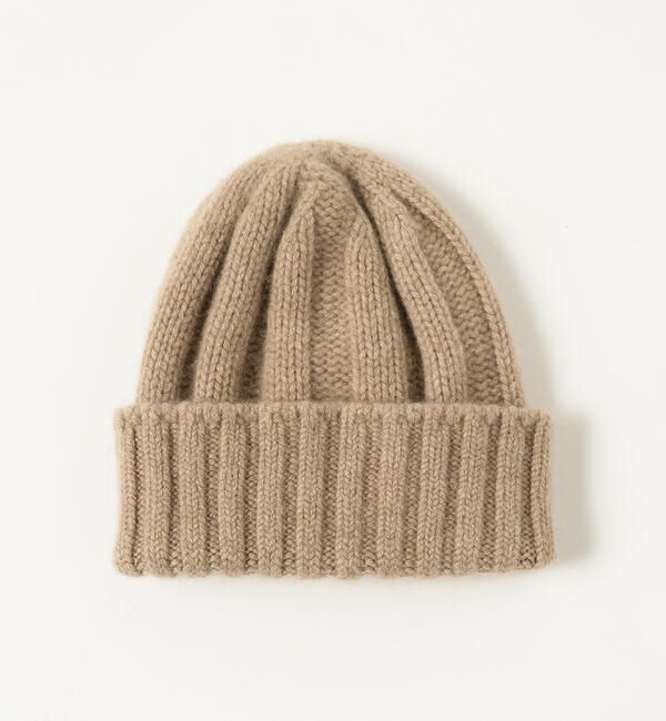 BEAMS PLUS「BEAMS PLUS / カシミヤ リブ ニットキャップ」|ニット帽|