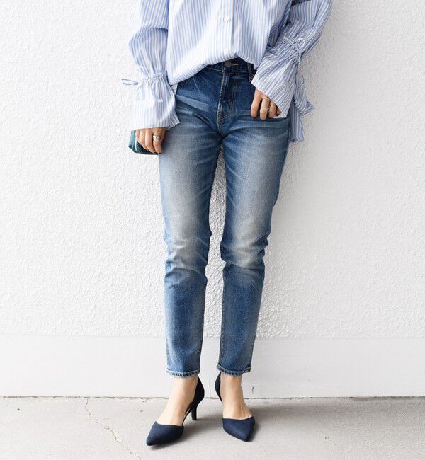 SHIPS for women「【WEB限定】スリム テーパード デニム」|その他|