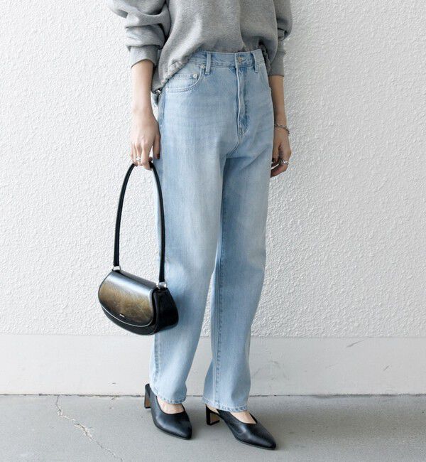 SHIPS any「《一部予約》SHIPS any: ハイライズ デニムパンツ［SHIPS any DENIM］」|デニム|