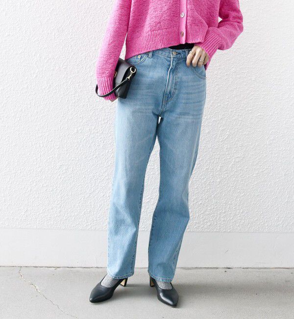 SHIPS any「《一部予約》SHIPS any: ハイライズ デニムパンツ［SHIPS any DENIM］」|デニム|