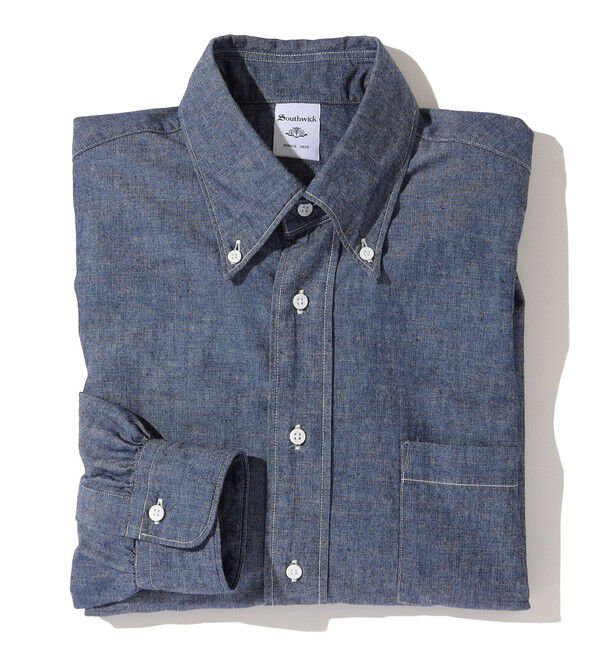 SHIPS「Southwick Gate Label: オックスフォード ボタンダウンシャツ」|シャツ・ブラウス|