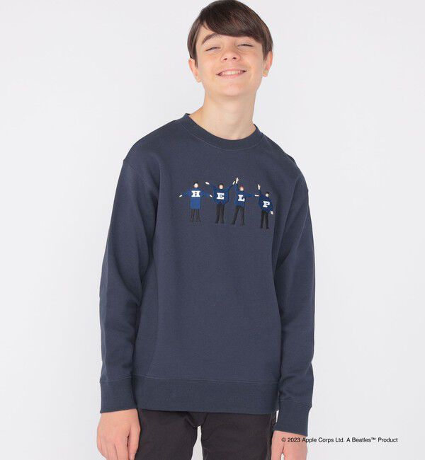 SHIPS KIDS「SHIPS KIDS:145～160cm /【THE BEATLES（ザ・ビートルズ）】スウェット」|スウェット・ジャージ|