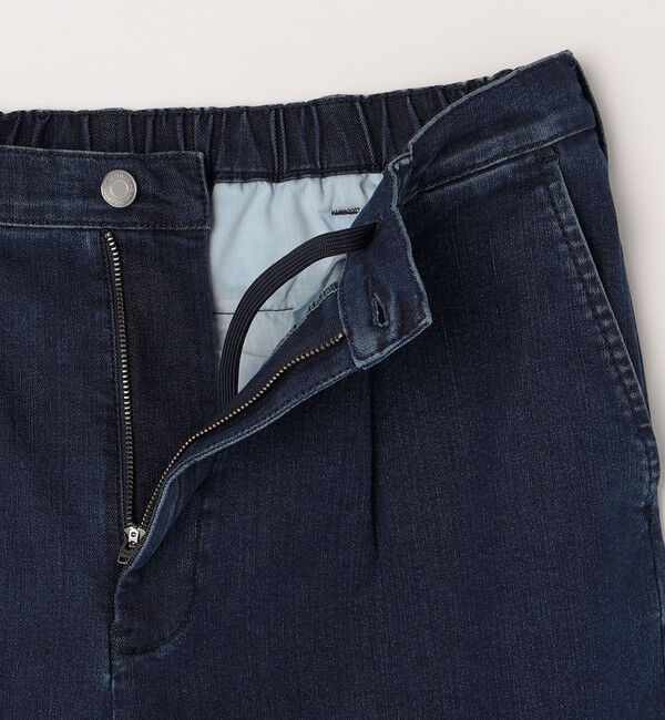 SHIPS any「SHIPS any: ベターコットン 1タック ストレッチ イージー バギー デニム パンツ◇」|デニム|